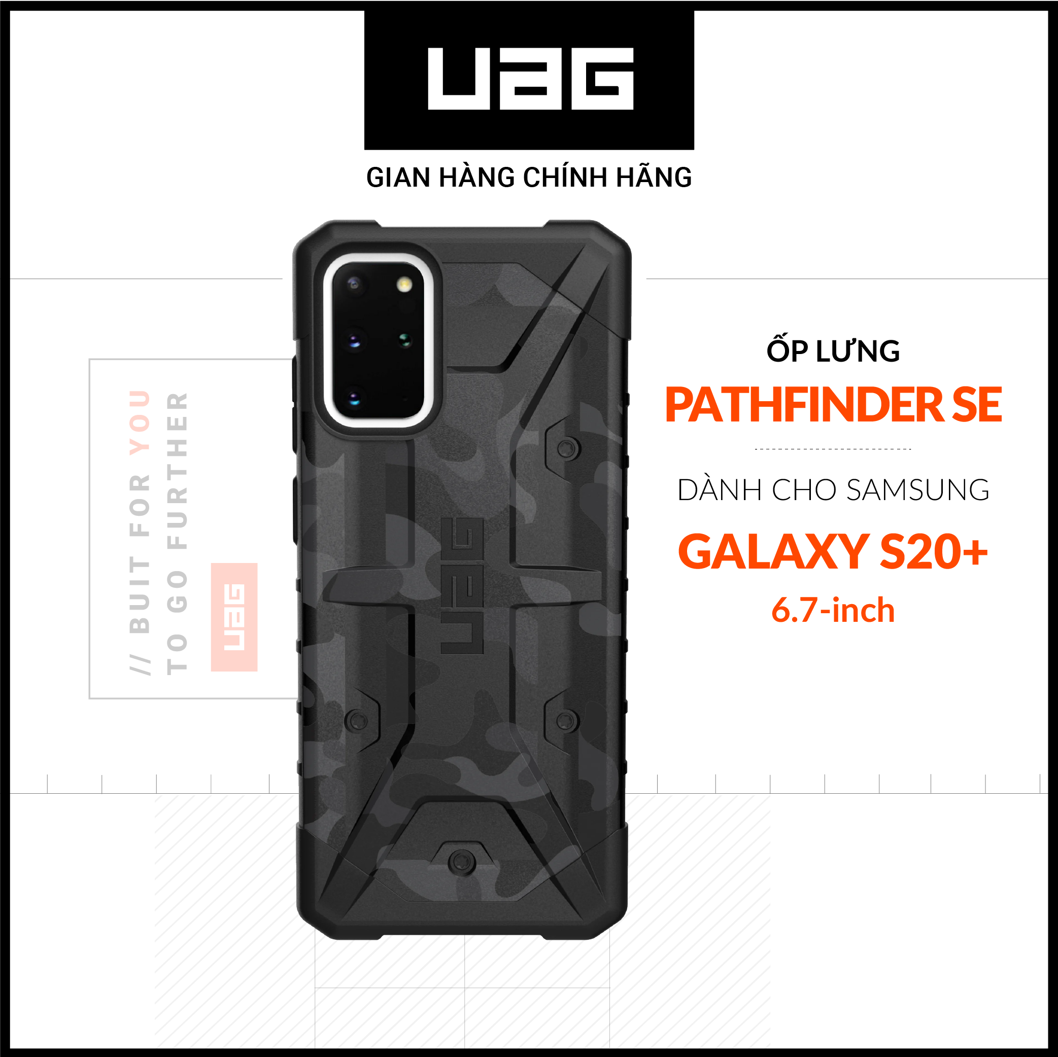 Ốp lưng UAG Pathfinder SE cho Samsung Galaxy S20 Plus