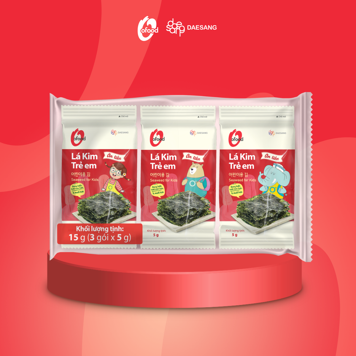 Lá kim ăn liền O’food dành riêng cho…