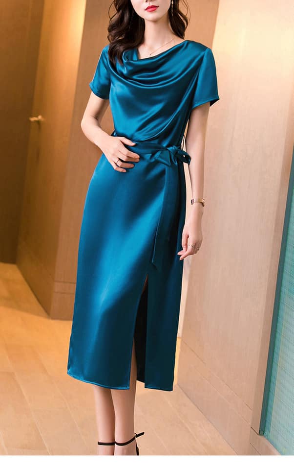 [Nhập RS0822 giảm 30k cho đơn 99k]VÁY LỤA CAO CẤP