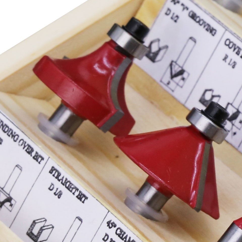Mũi Phay Gỗ 15 Chi Tiết Cốt 12,7mm