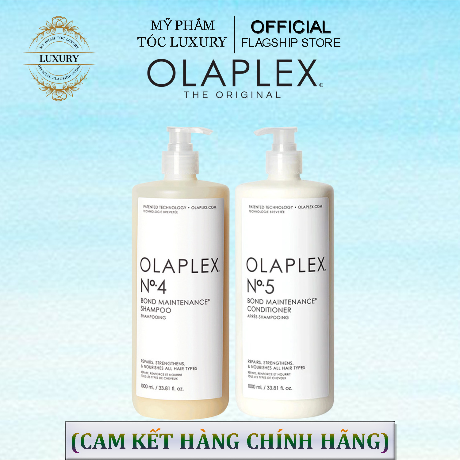 Cặp Gội Xả olpalex 1000ml