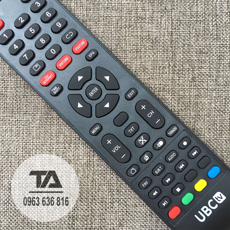 [ FREESHIP ] ✔ Remote điều khiển tivi UBC smart