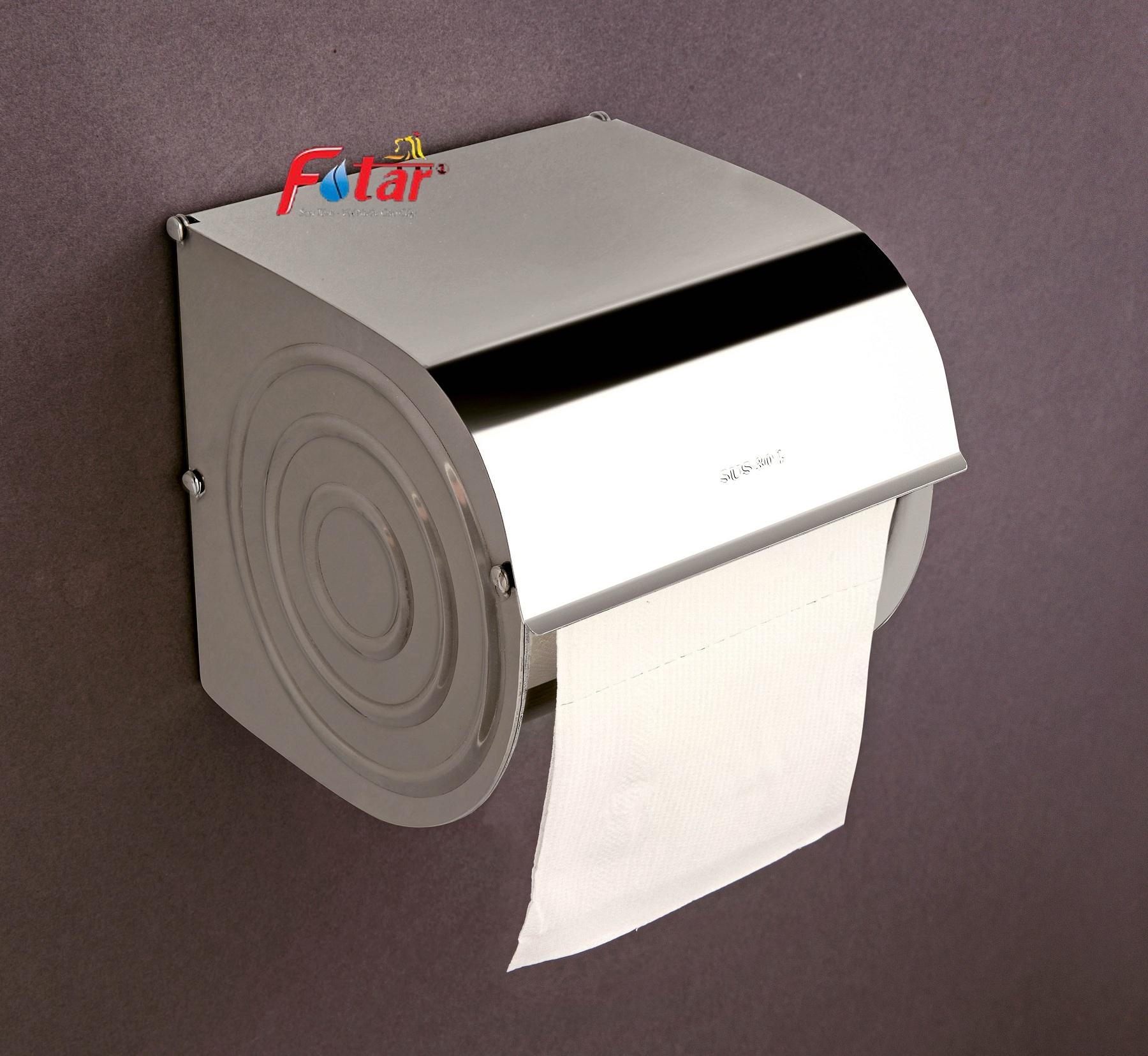 Hộp Đựng Giấy Vệ Sinh Bằng inox 304 gắn tường trong nhà tắm, nhà vệ sinh HG2, hàng đặt xưởng dày chắc chắn, inox 304 chống han rỉ hộp giấy vệ sinh