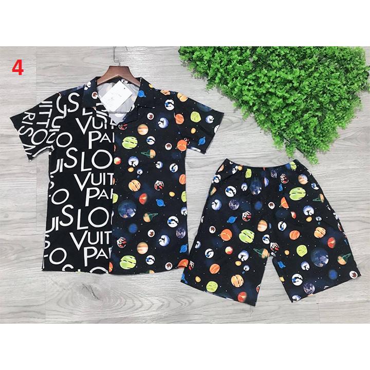 Đồ Bộ Cộc Tay Lụa, Bộ Đồ Mặc Mùa Hè Chất Lụa Đẹp