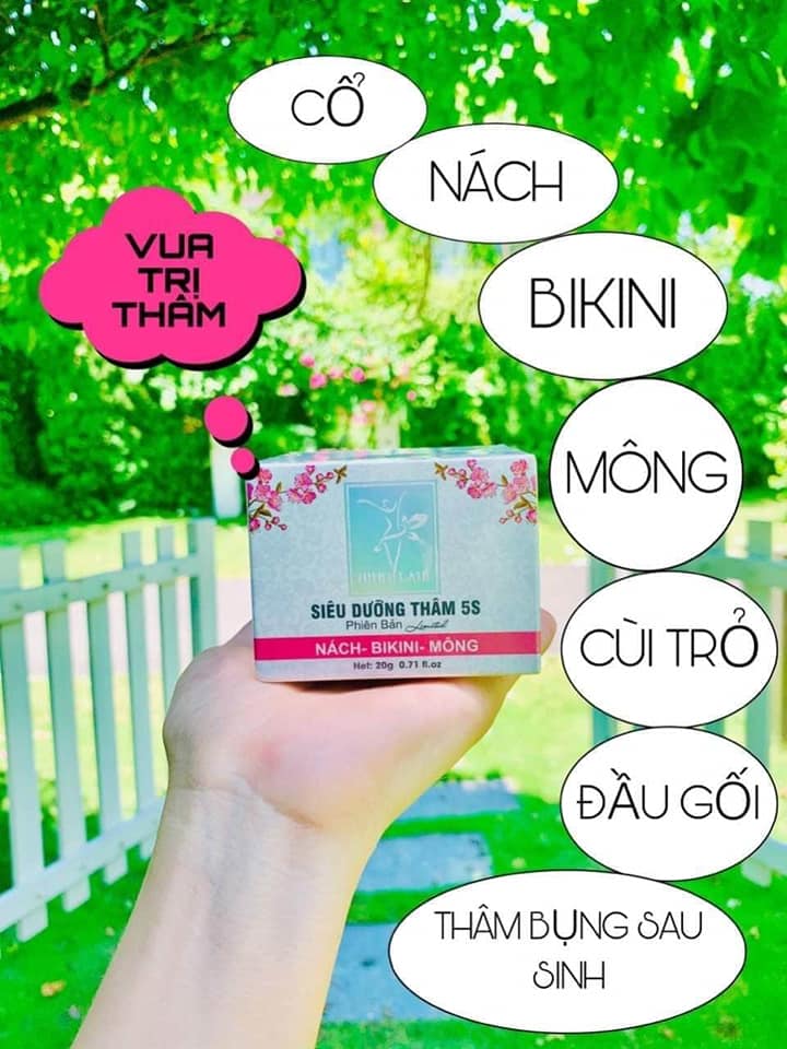 Siêu dưỡng thâm 5s biholadi - đánh bay thâm nách thâm cùi chỏ thâm đầu gối