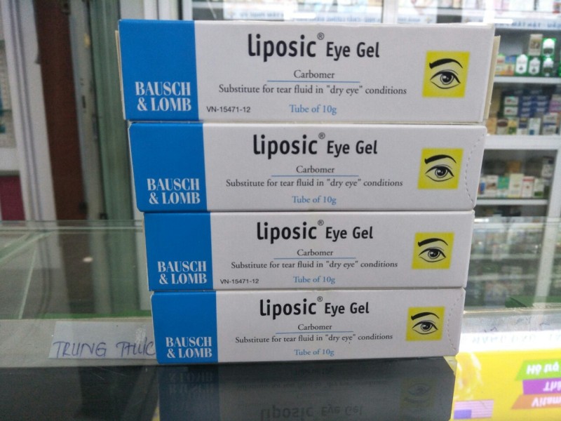 Liposic Eye Gel Tra Mắt Khô Mắt nhập khẩu