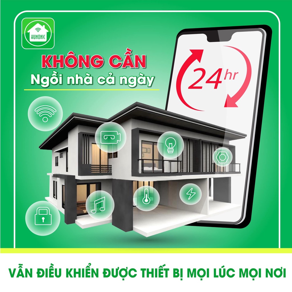 Camera Wifi thông minh Icat Mini - Hunonic ( Hàng Việt Nam chính hãng, Bảo hành 1 năm lỗi 1 đổi 1)