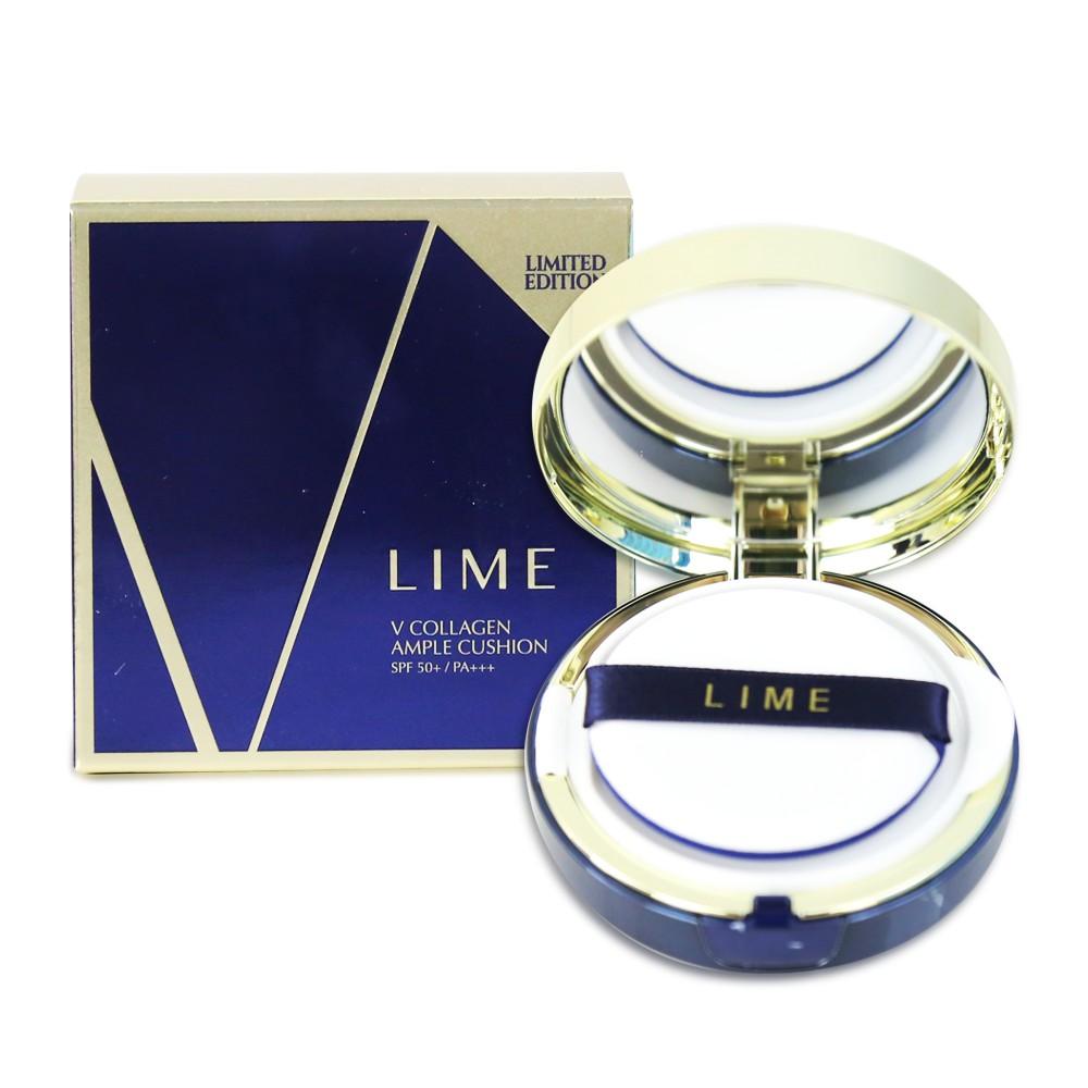 Combo 2 hộp phấn nước lime v collagen ample cushion spf50+/pa