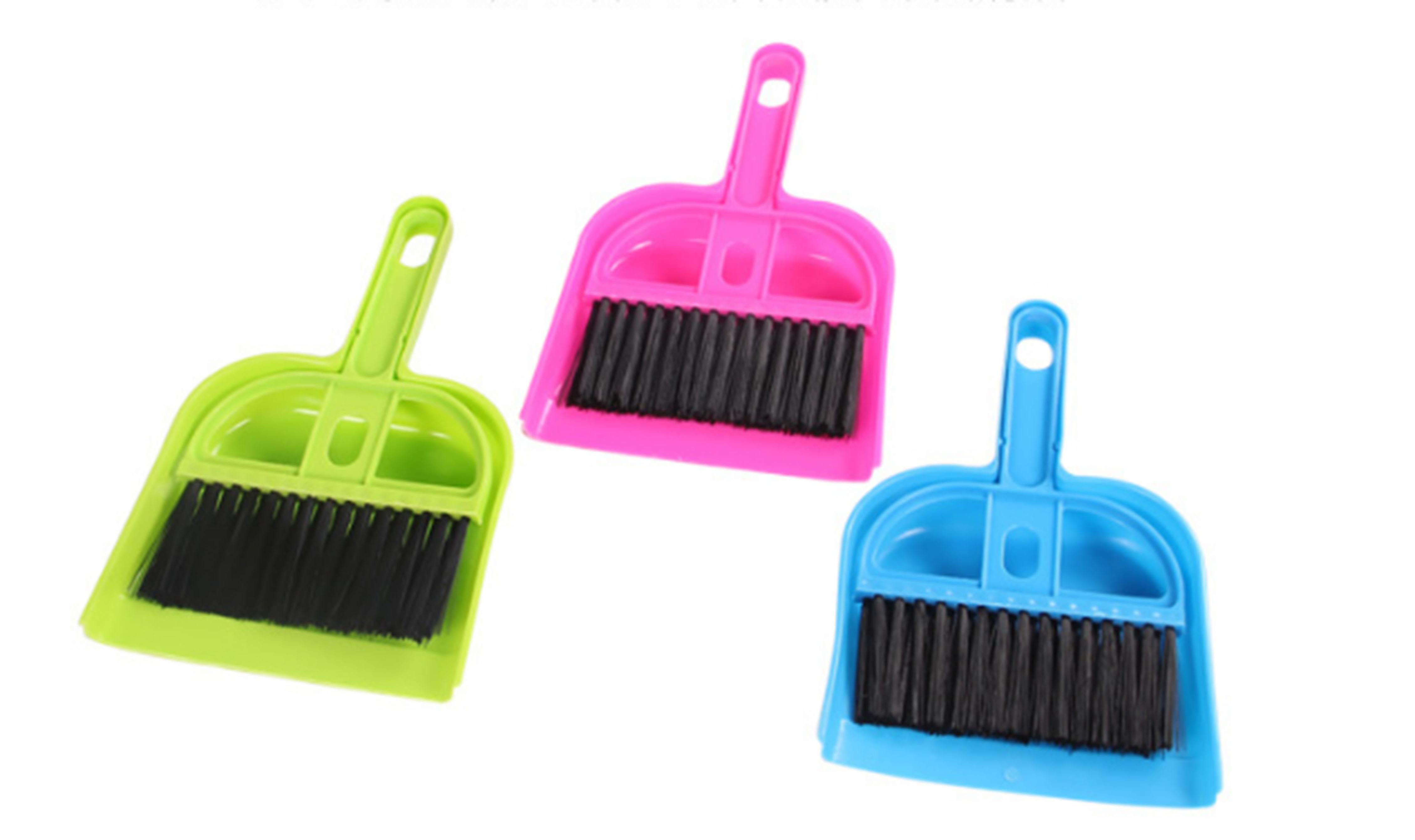 Bộ chổi quét bụi và ki hốt rác mini