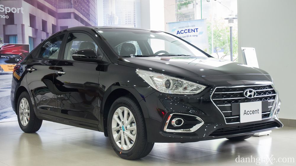 Má phanh trước Hyundai Accent 2018