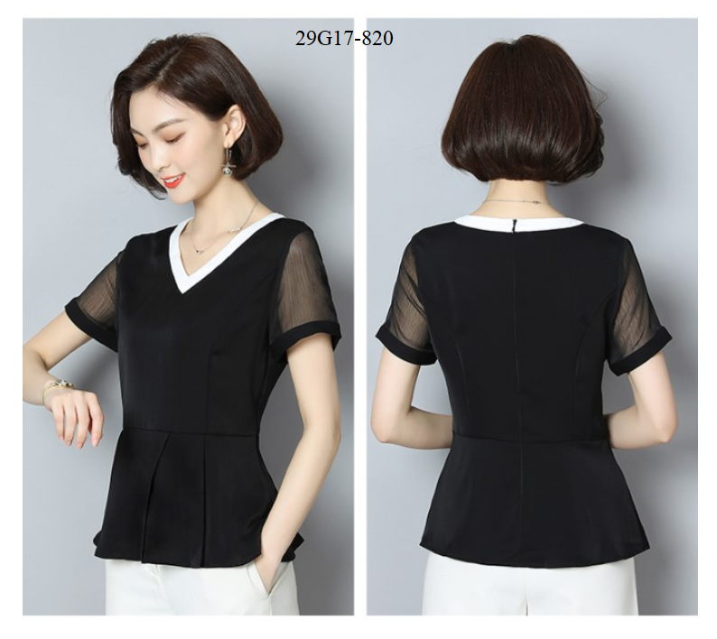 ÁO KIỂU PEPLUM SANG TRỌNG