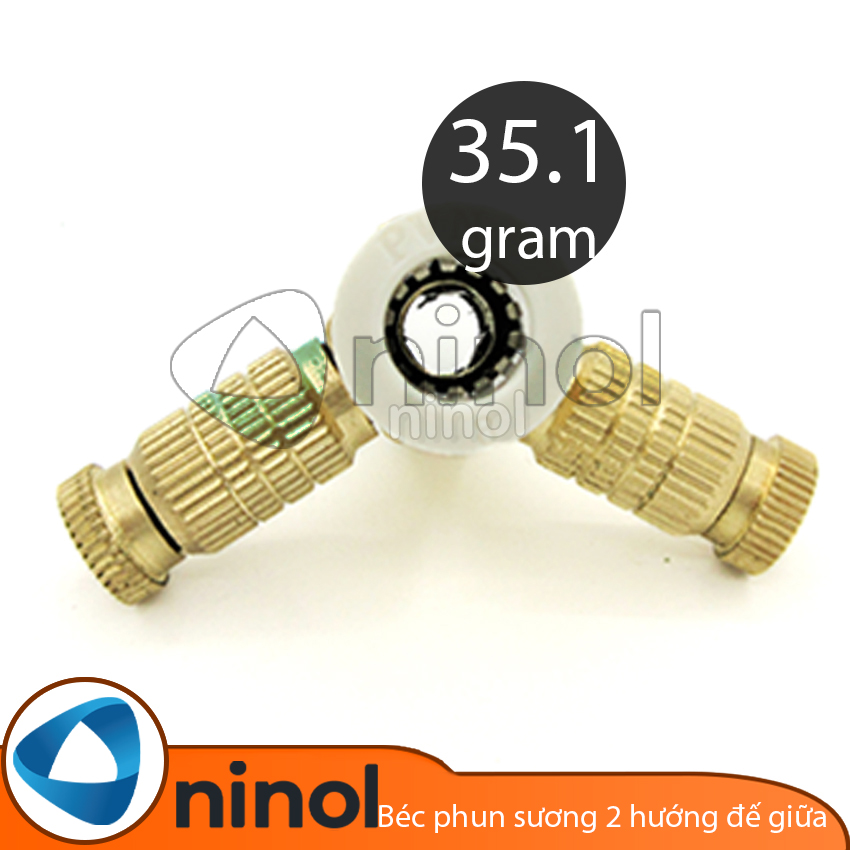 Béc phun sương 2 hướng đế giữa