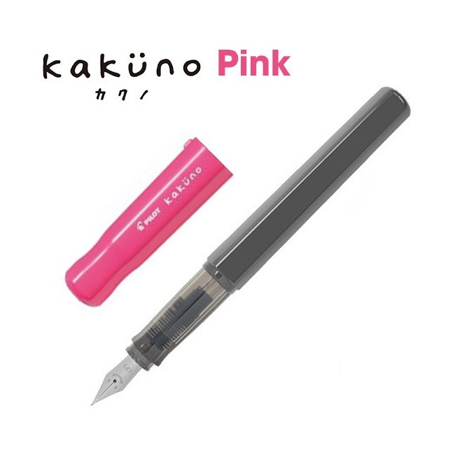 Bút máy Pilot Kakuno Nhật Bản Xám