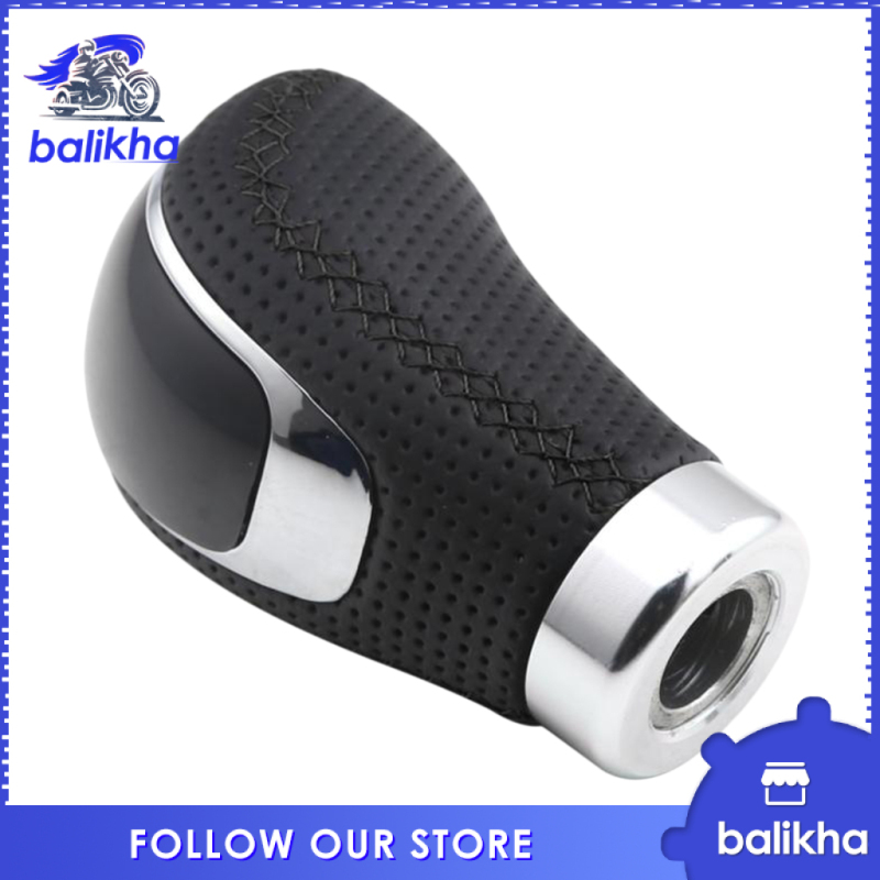 Balikha Cần Sang Số Xe Hơi Thủ Công 5 Tốc Độ Cần Sang Số Khâu Màu Đen + Màu Đen