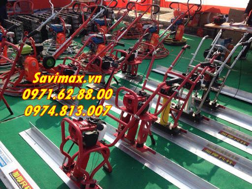 Máy đầm thước động cơ Honda GX35 kèm thước 2M