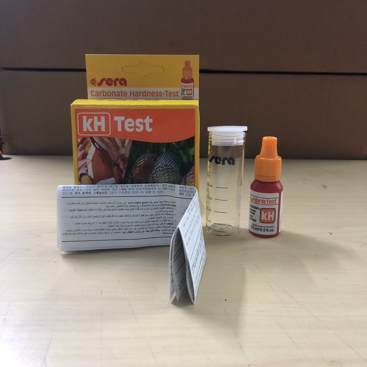Bộ Đo NH3 testkit NH3/NH4 Sera