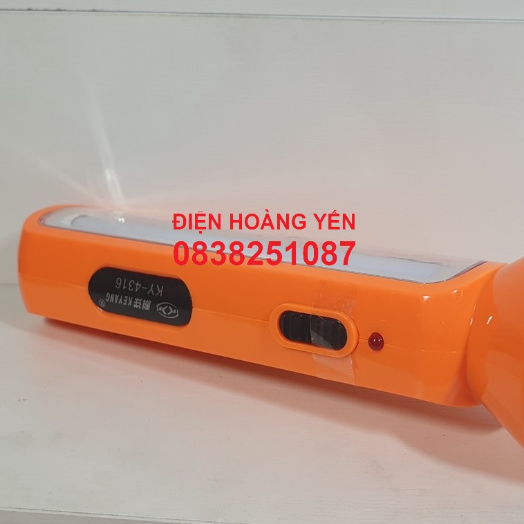 Multi-Function Handheld 2-Mode Rechargeable Led Flashlight