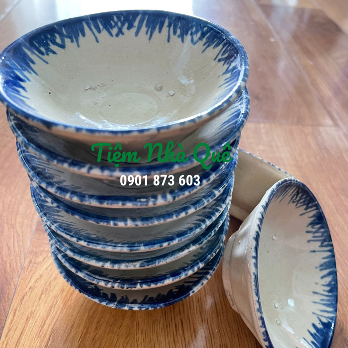 Chén bánh bèo, chén nước chấm xưa - Tiệm Nhà Quê 77