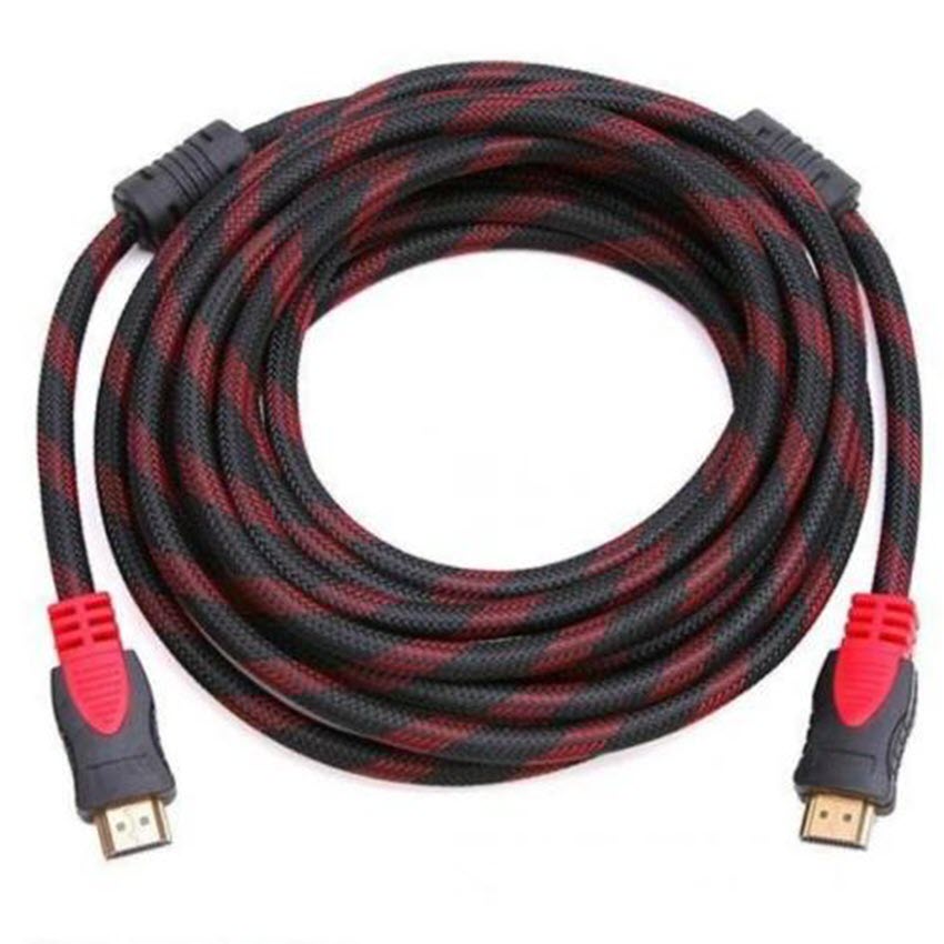 Cáp HDMI dài 30m dây lưới tròn