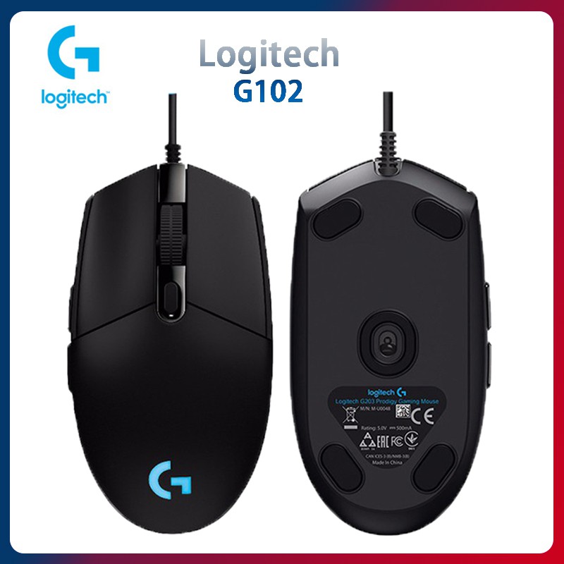 Chuột chơi game có dây Logitech G102 Prodigy Gaming Mouse - Phân Phối Bảo hành toàn quốc