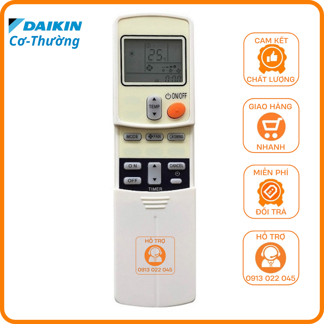 Điều khiển điều hoà DAIKIN - Remote máy lạnh DAIKIN