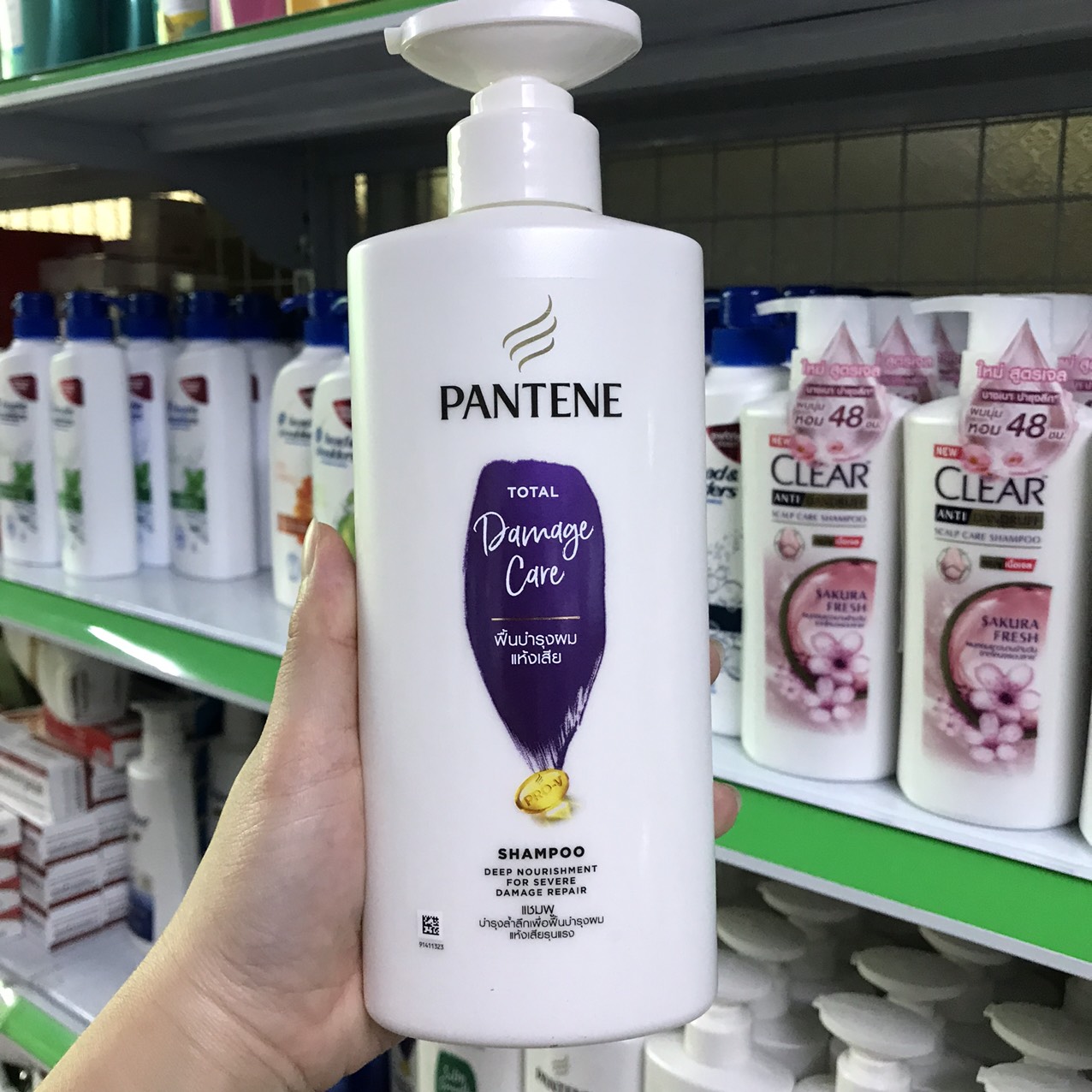 Dầu gội PANTENE THÁI 380ml PHIÊN BẢN MỚI NHẤT