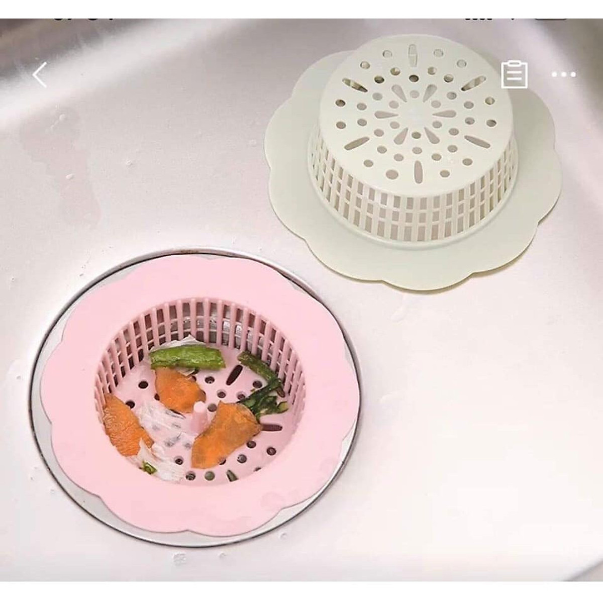 Dụng Cụ Lọc Rác Bồn Rửa Chén Hình Bông Hoa