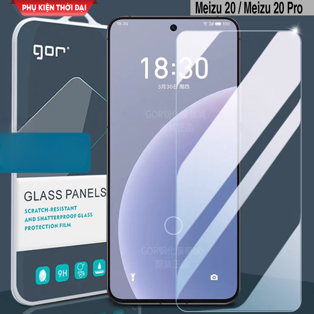 Cường lực gor meizu 20 / meizu 20 pro / meizu 21 / 21 pro / meizu 21 note trong suốt trơn mượt chất kính đẹp bóng mượt