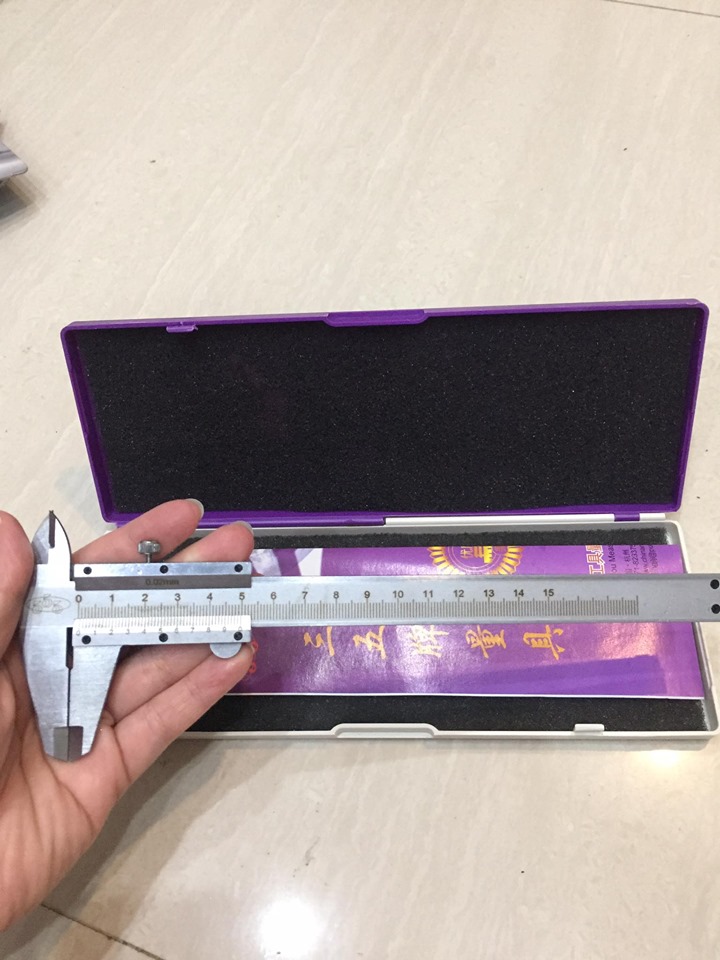 Thước kẹp thép không gỉ 150mm