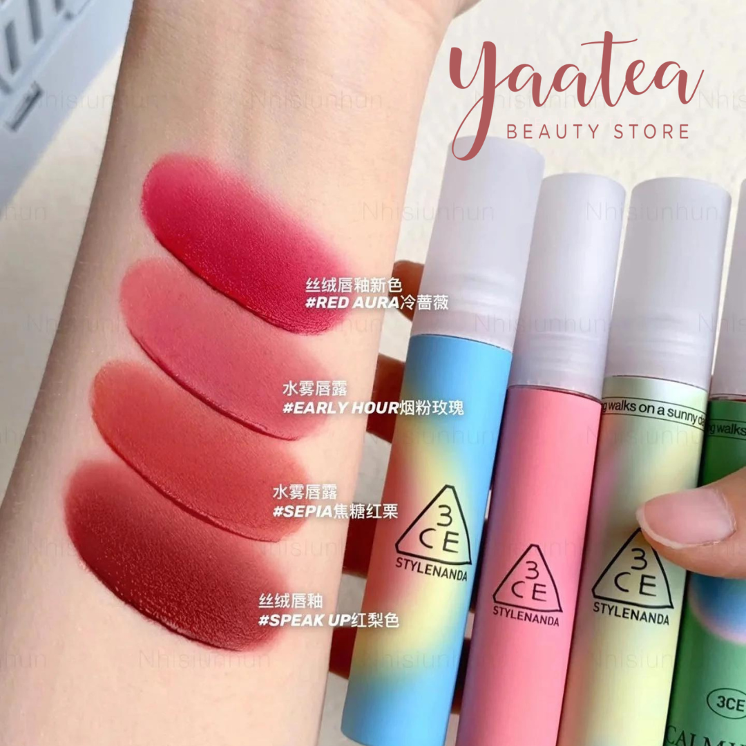 [CHÍNH HÃNG] Son Kem 3CE Velvet Lip Tint