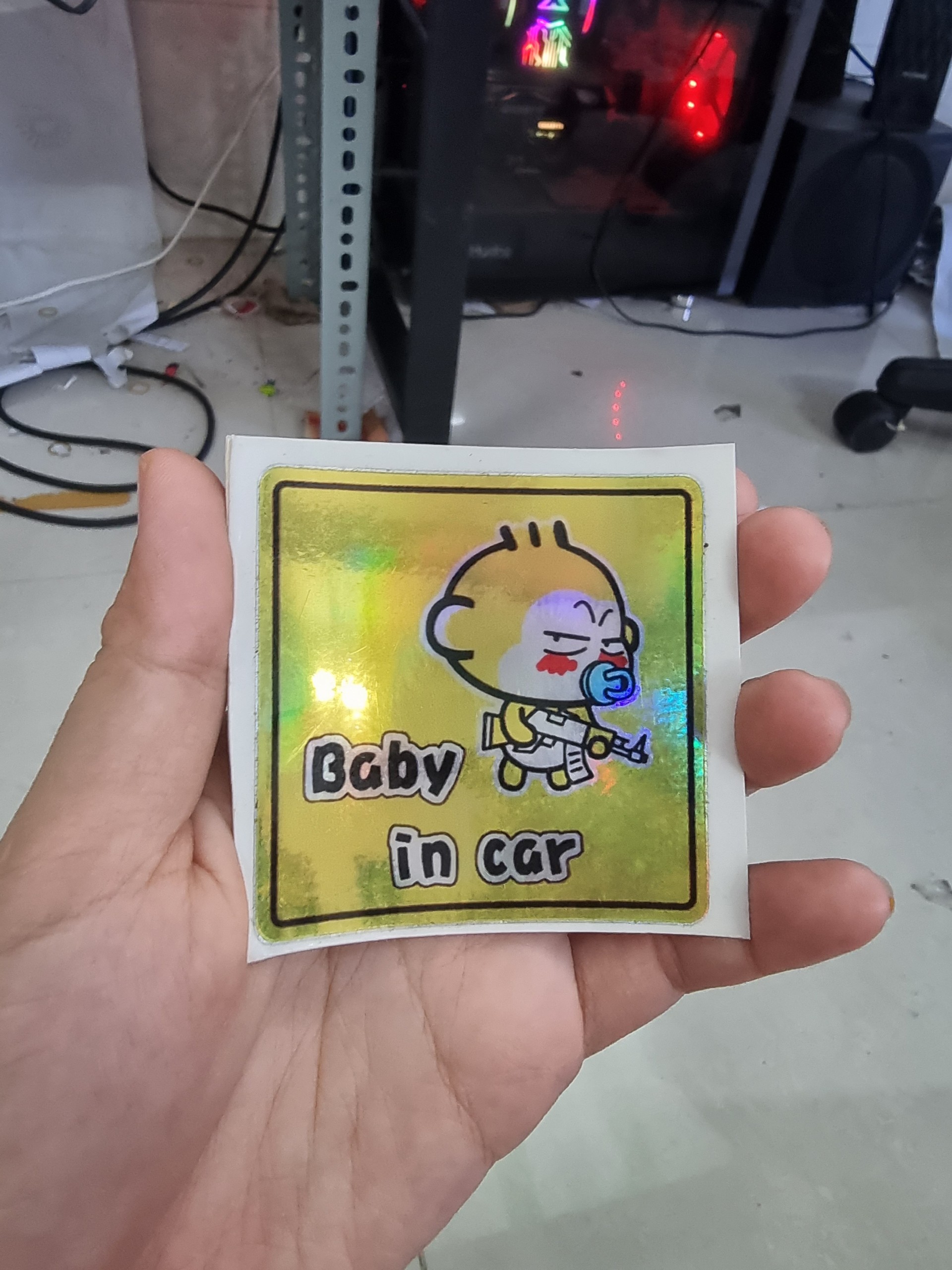 Logo cảnh báo 7 màu