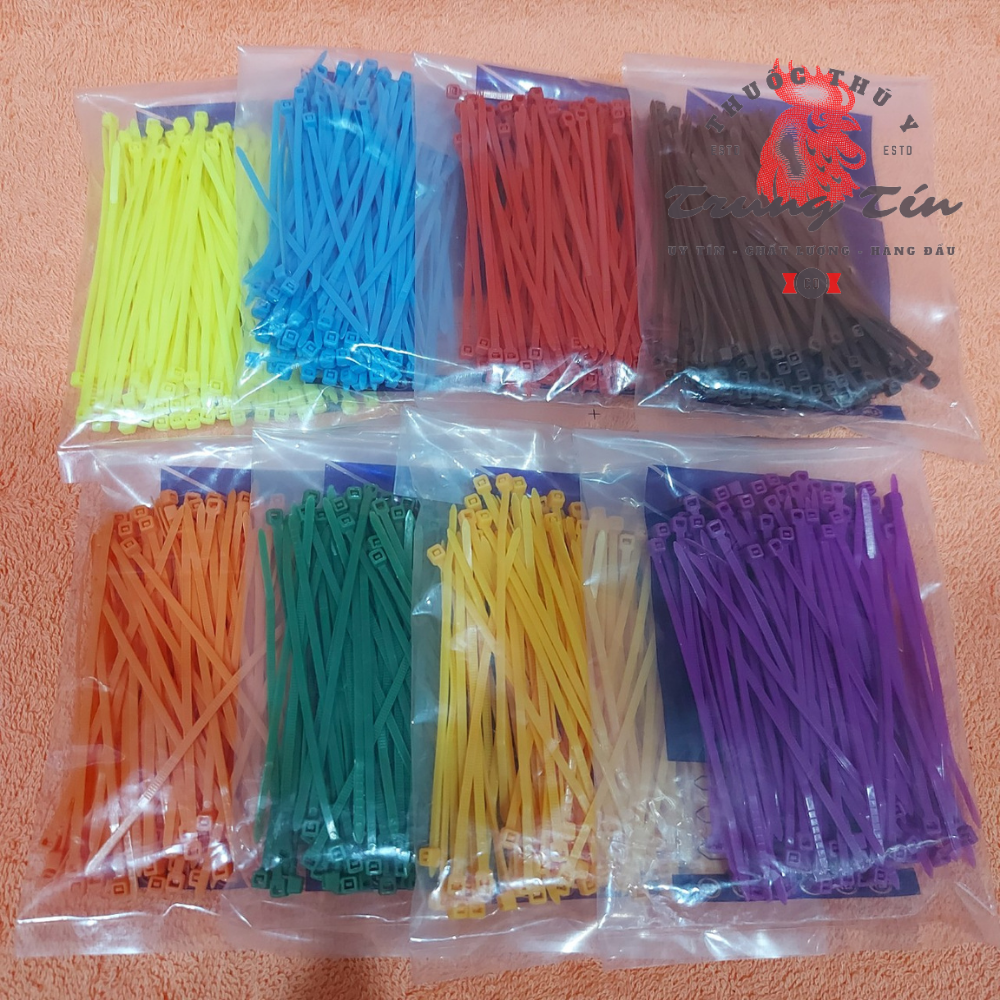 dây rút màu - làm dấu gà - (COMBO 8 BỊT / 8 MÀU) chiều dài dây = 10cm