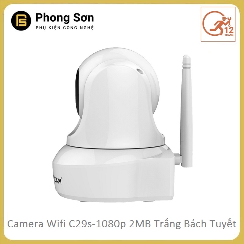 Camera Wifi IP C29s FHD 1080p Vstarcam ( Trắng Bạch Tuyết )