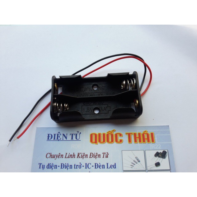 Đế 2 pin 1v5 size aa