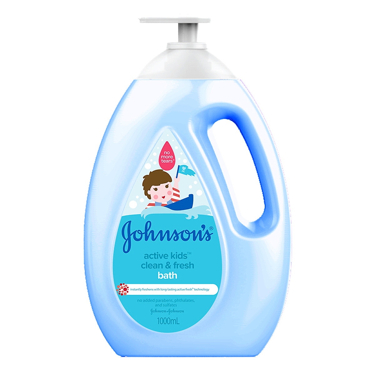 [FreeshipMAX] [HCM] Sữa Tắm Johnson's Baby Active Fresh cho Bé - Dung Tích 1000ml