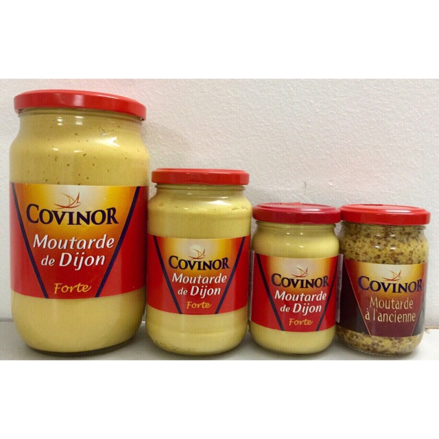 Mù Tạt Vàng Dijon 370g - Nhập Khẩu Pháp