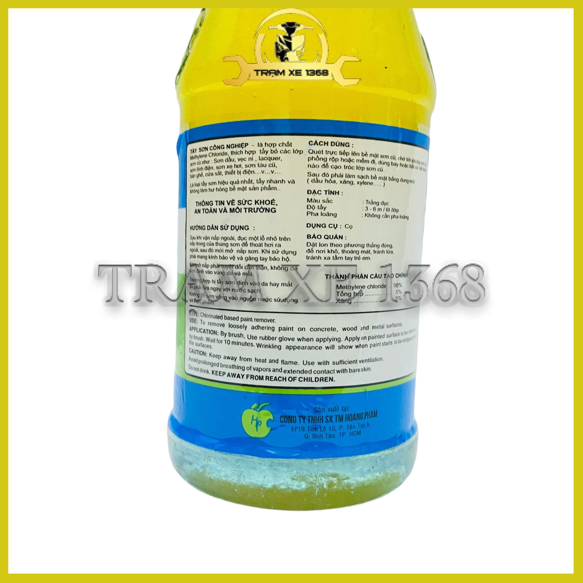 Chai Tẩy Sơn Hudson 350gm