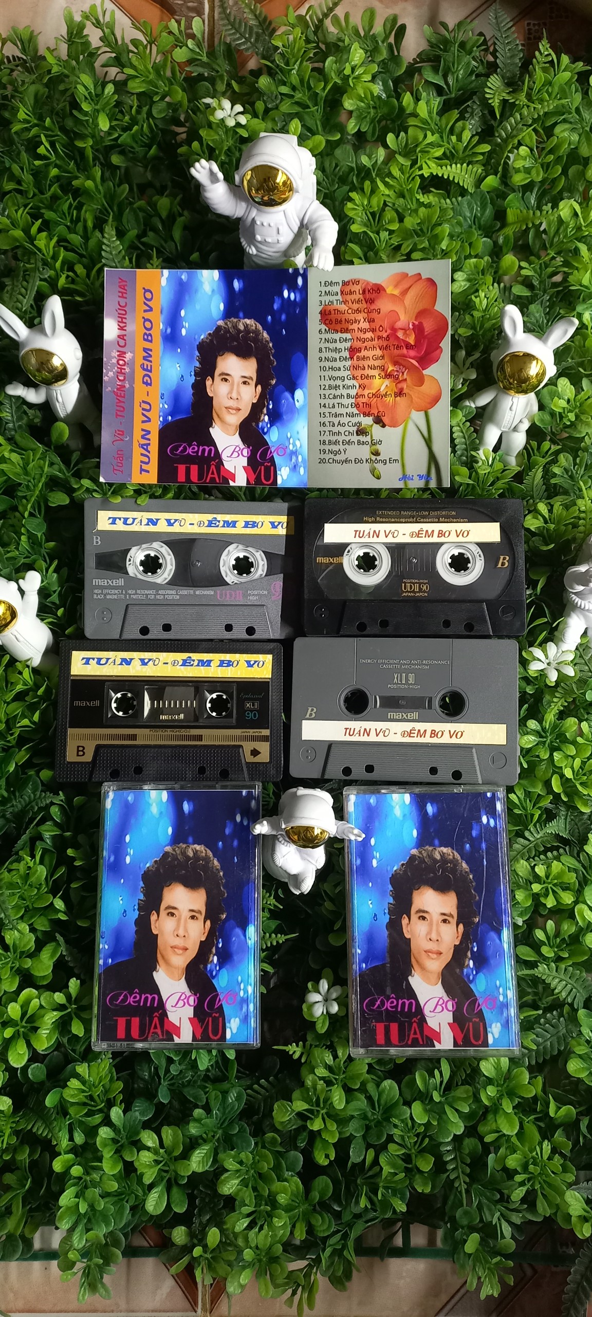 BĂNG CASSETTE TUẤN VŨ ĐÊM BƠ VƠ