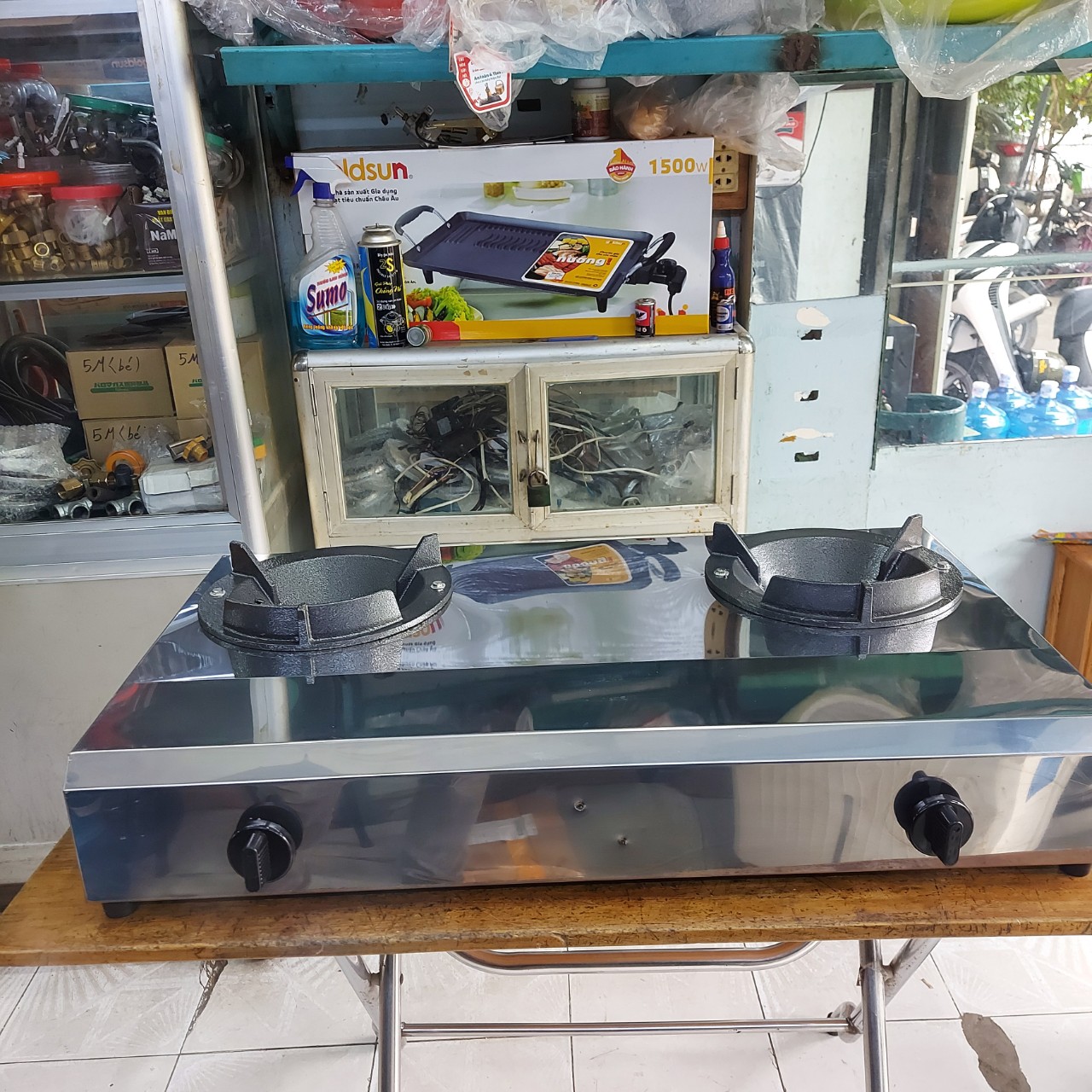 BẾP GAS CÔNG NGHIỆP ĐÔI BEXATO
