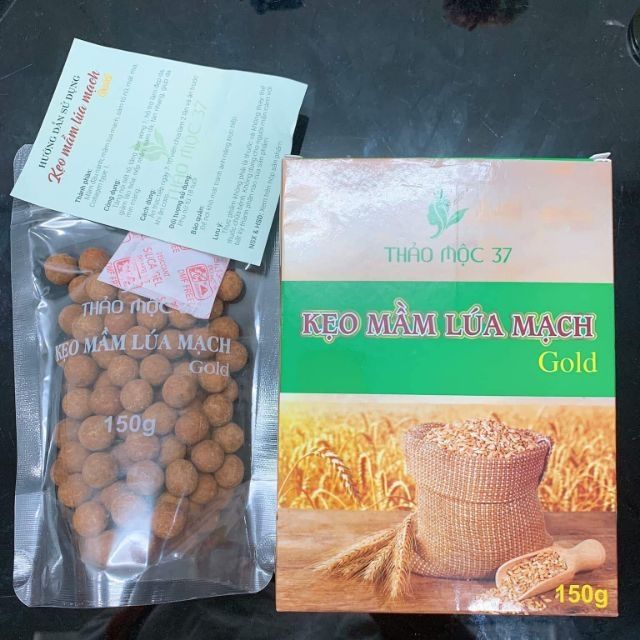 Kẹo mầm lúa mạch Gold Thảo Mộc 37