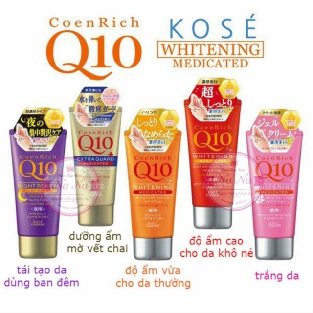 Kem Dưỡng Da Tay Kose Coen Rich Q10 Nhật Bản 80G - TH cosmetics