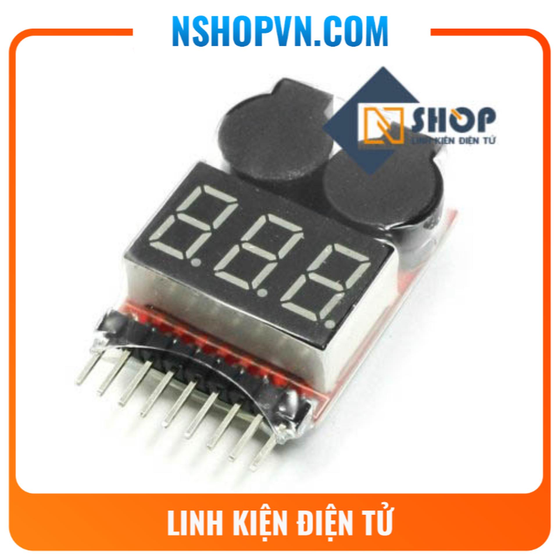 Mạch test pin kiểm tra đo pin LiPo