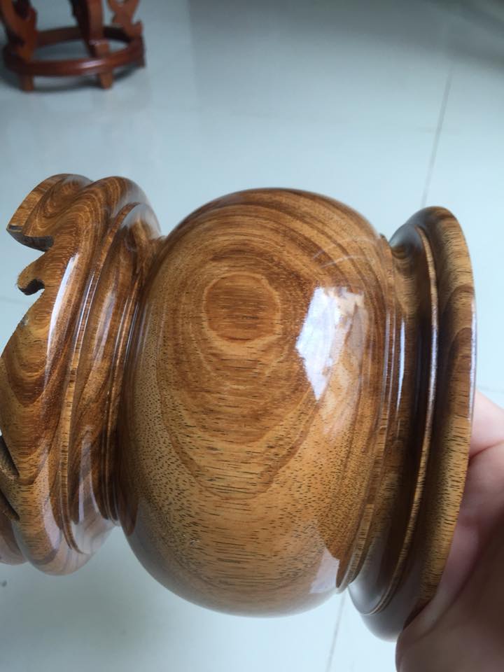 Bộ thờ 9 món gỗ bông lau
