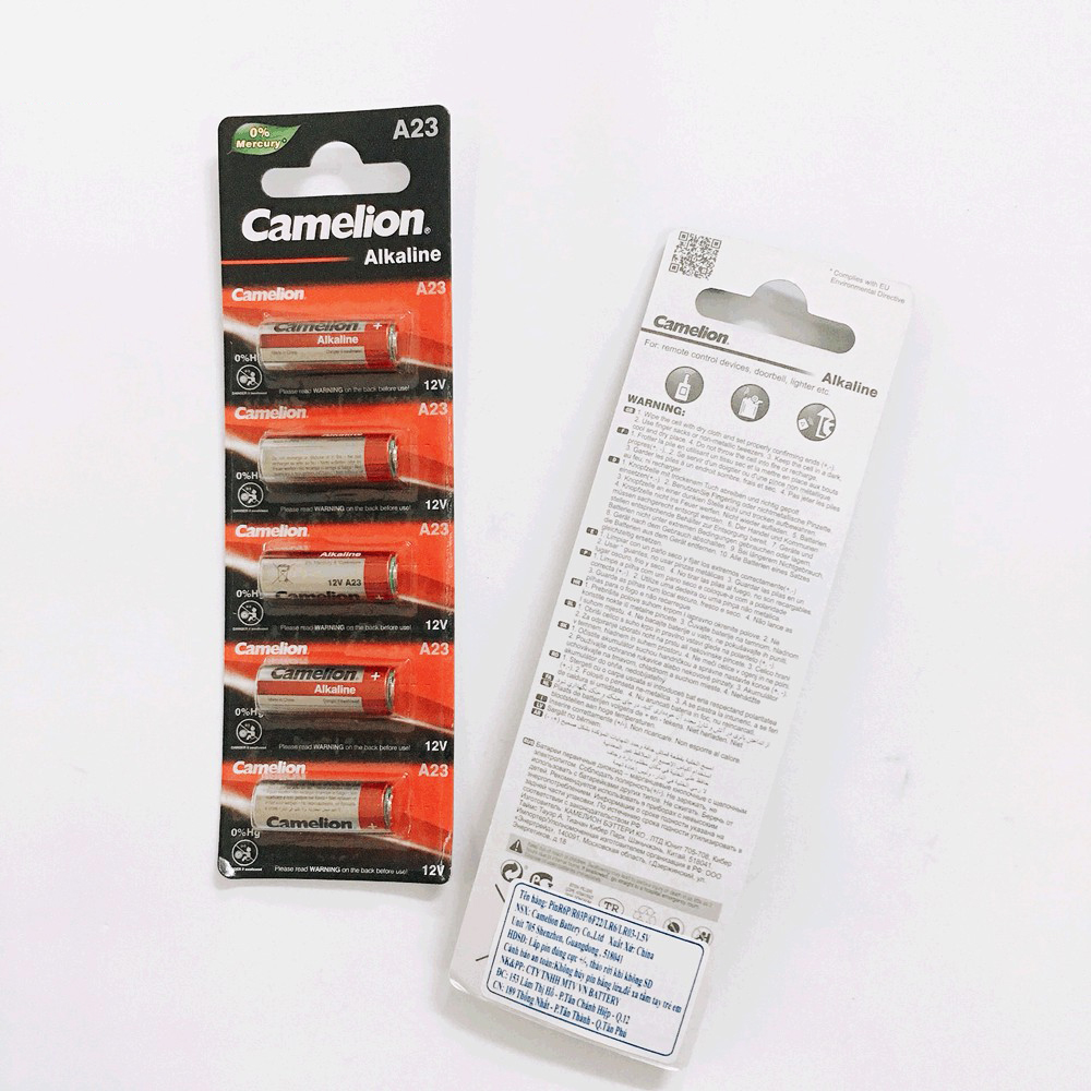 1 viên pin A23 Camelion Alkaline 12V cao cấp