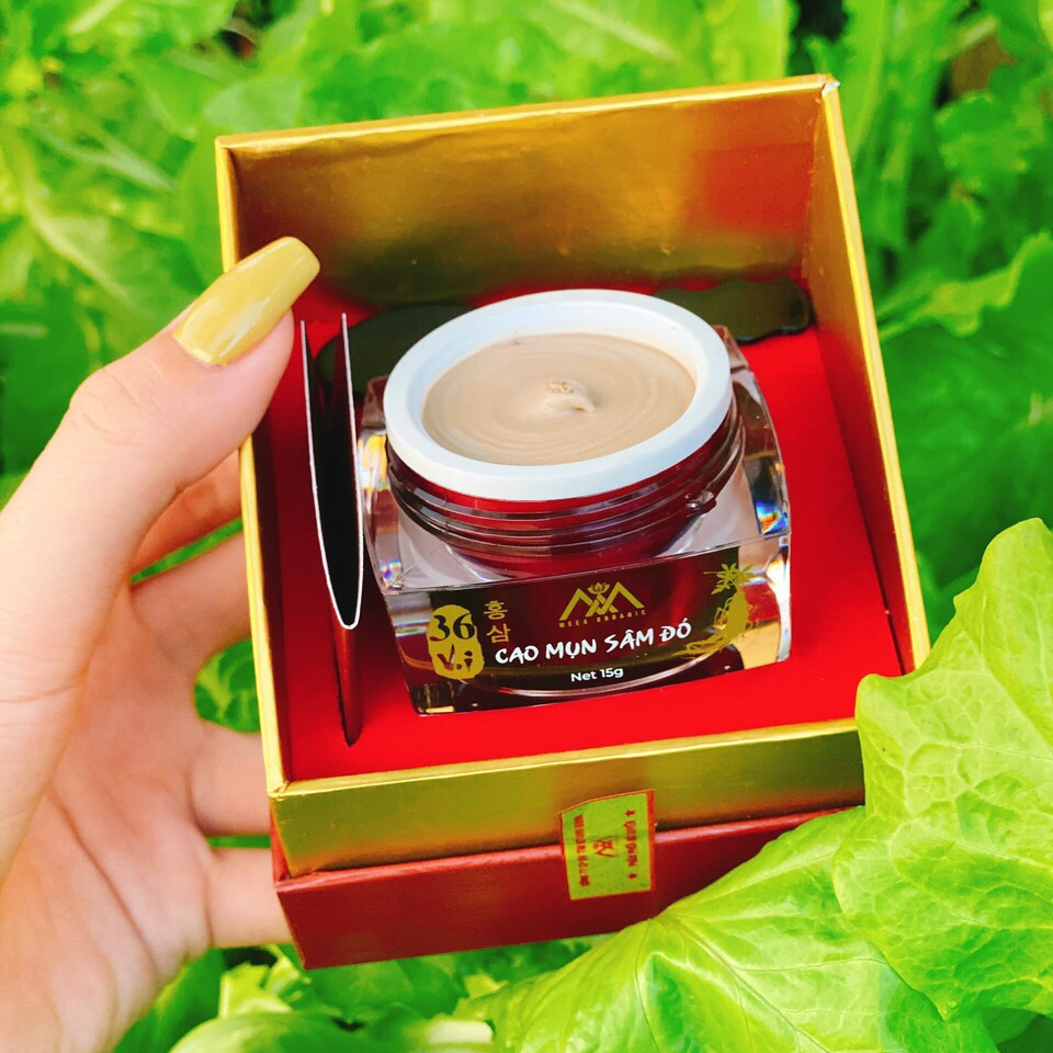 CAO MỤN SÂM ĐỎ 36 VỊ  - SỮA RỬA MẶT MẬT NHÂN SÂM