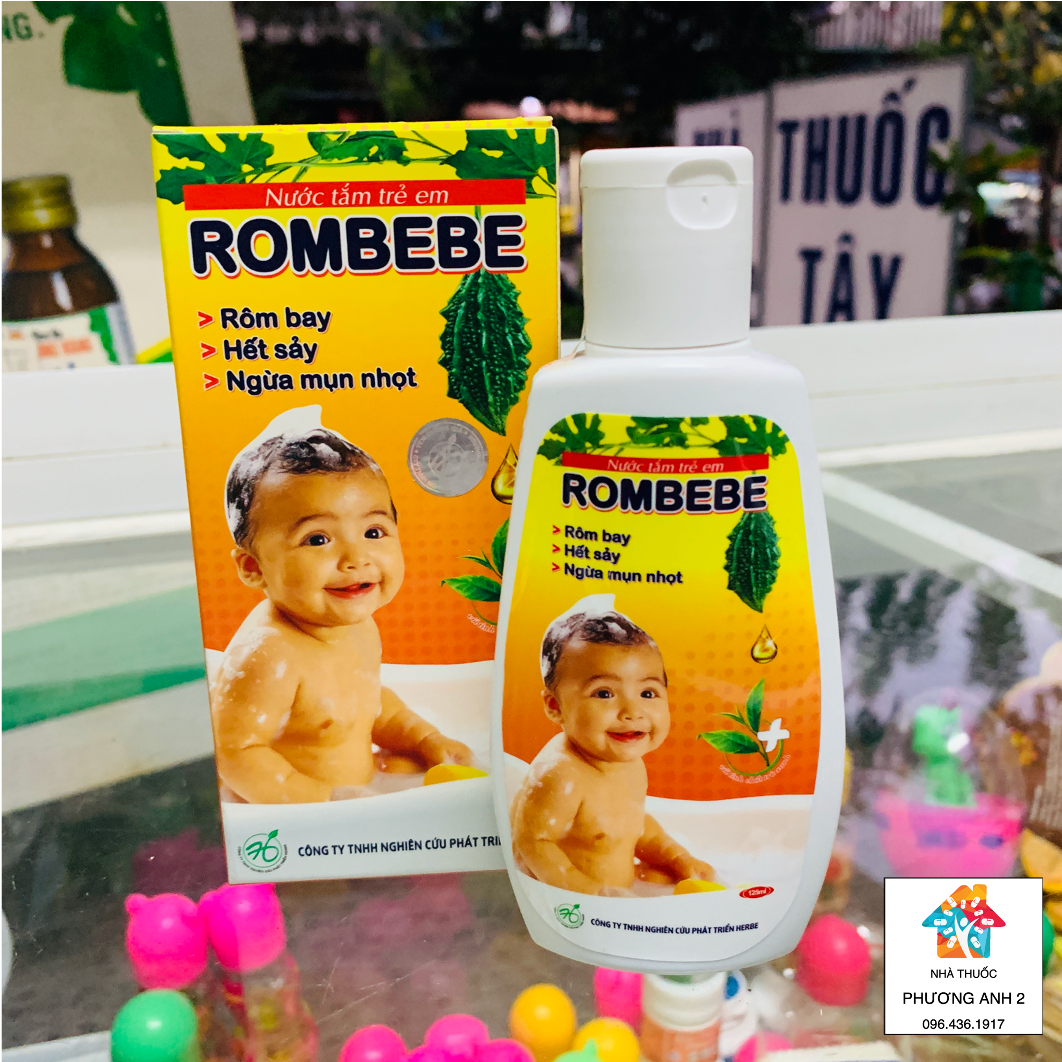 [HCM]Sữa tắm rôm sảy Rombebe
