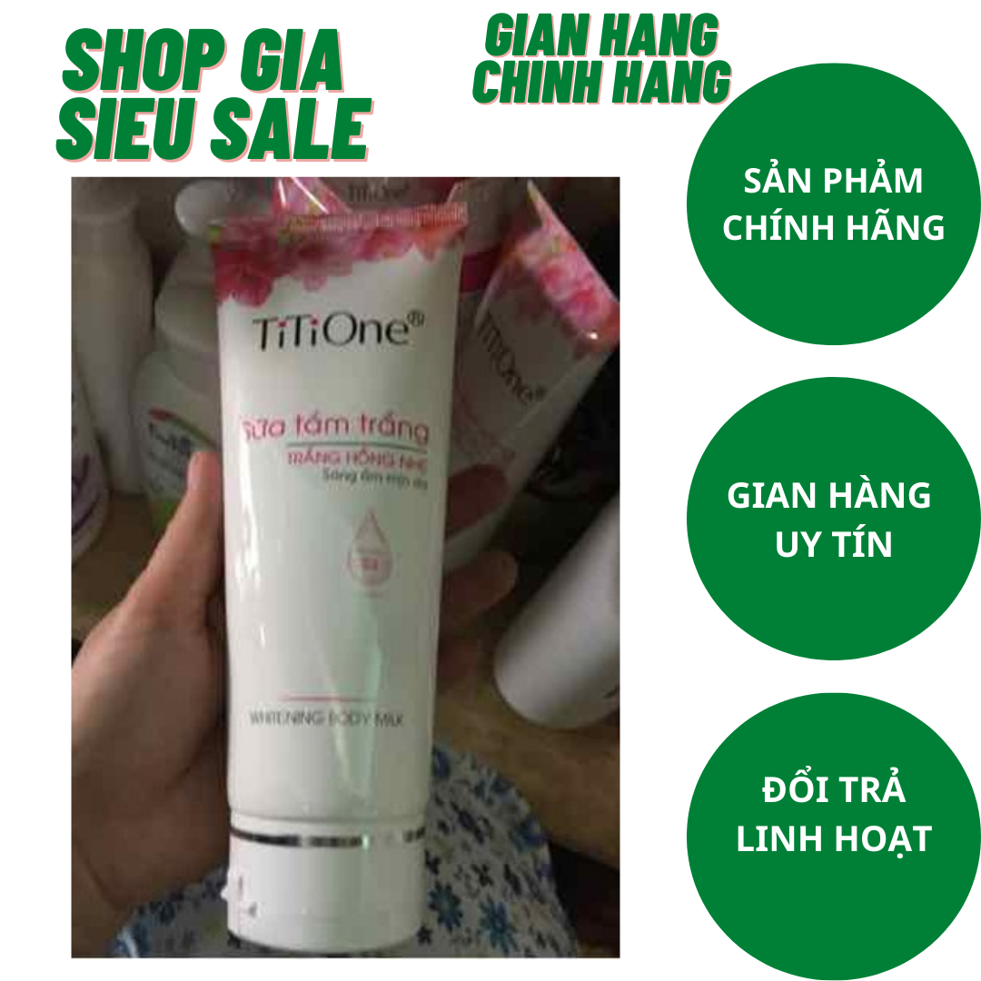 SỮA TẮM TRẮNG DA TITIONE 200ML