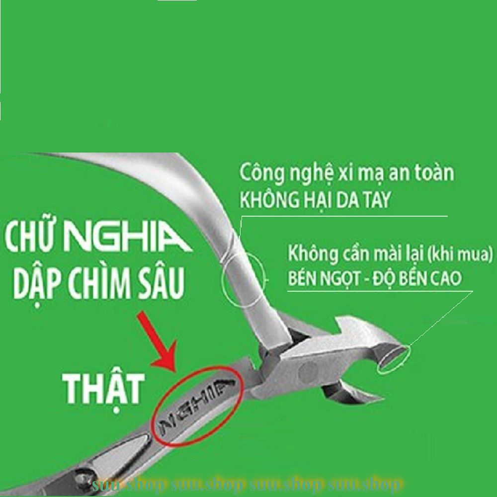 Kềm Nghĩa Cắt Móng M.401 Chính Hãng.