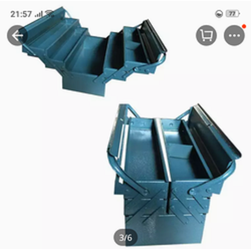 Thùng đựng đồ nghề total lớn 3 tầng dài 495mm