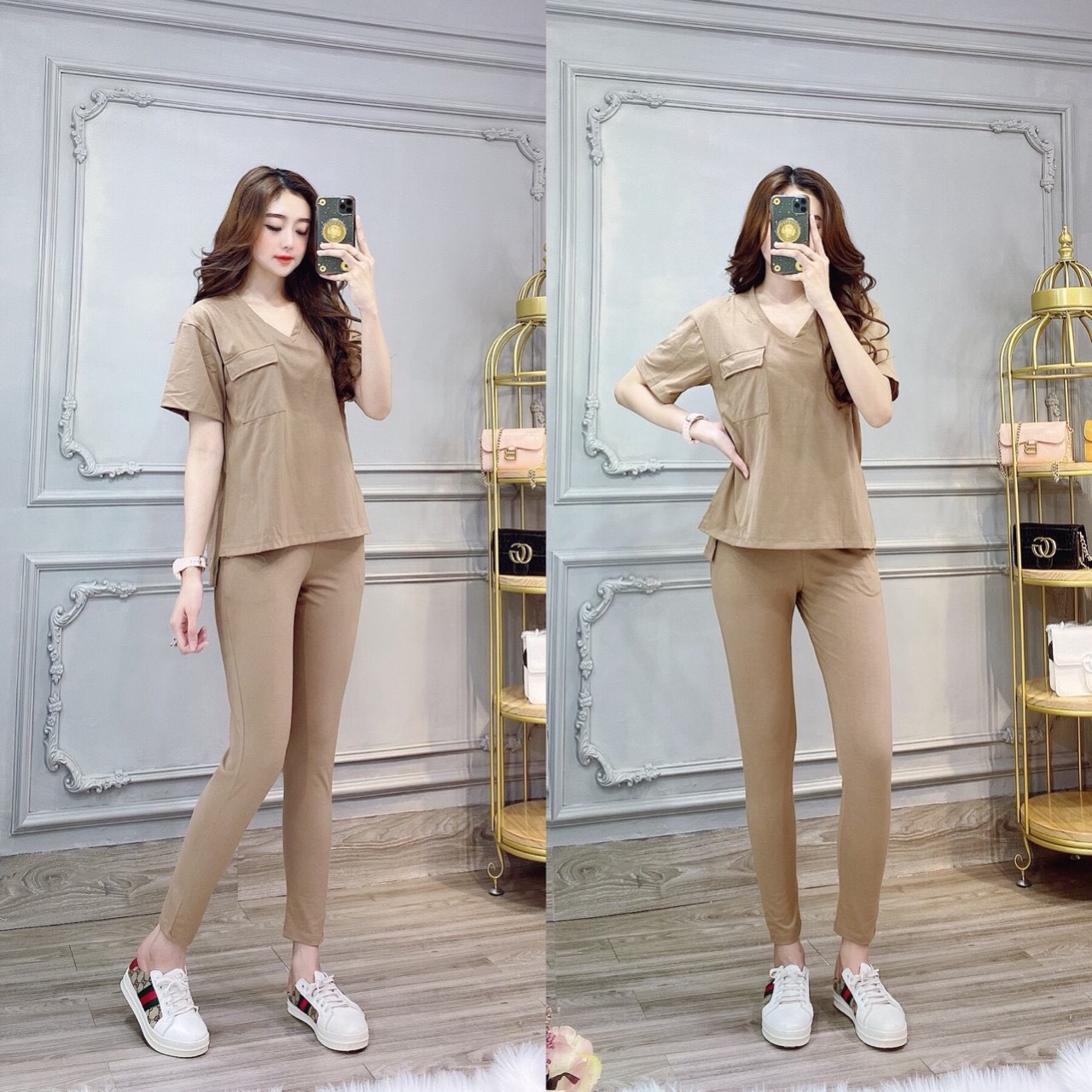 [HCM]SET BỘ THỜI TRANG SẺ TÀ PHÔI TÚI SIÊU ĐẸP